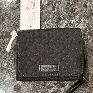 NWT Vera Bradley Iconic RFID Card Case Mini Wallet